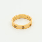 Aşk RING 3.6MM 8 DIAMONDS
