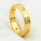 Aşk RING 3.6MM 8 DIAMONDS