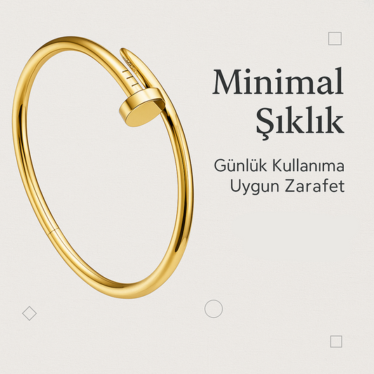 ⚒️ Cartier Çivi Tarzı Bileklik