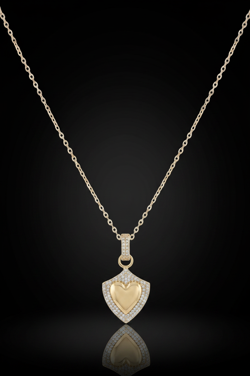 Çelik Kolye GOLD 45cm