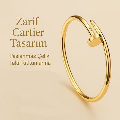 ⚒️ Cartier Çivi Tarzı Bileklik