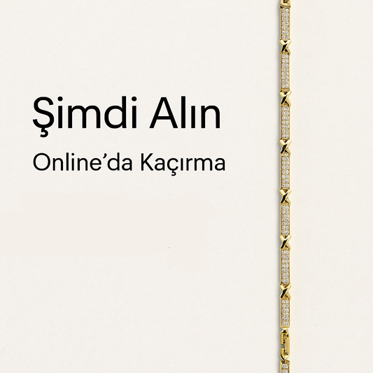 💎 FULL TAŞLI Altın Kaplama Bileklik