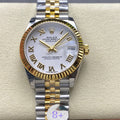 Datejust 31mm Yellow Gold Steel White Dial+ŞEFAF KARGO