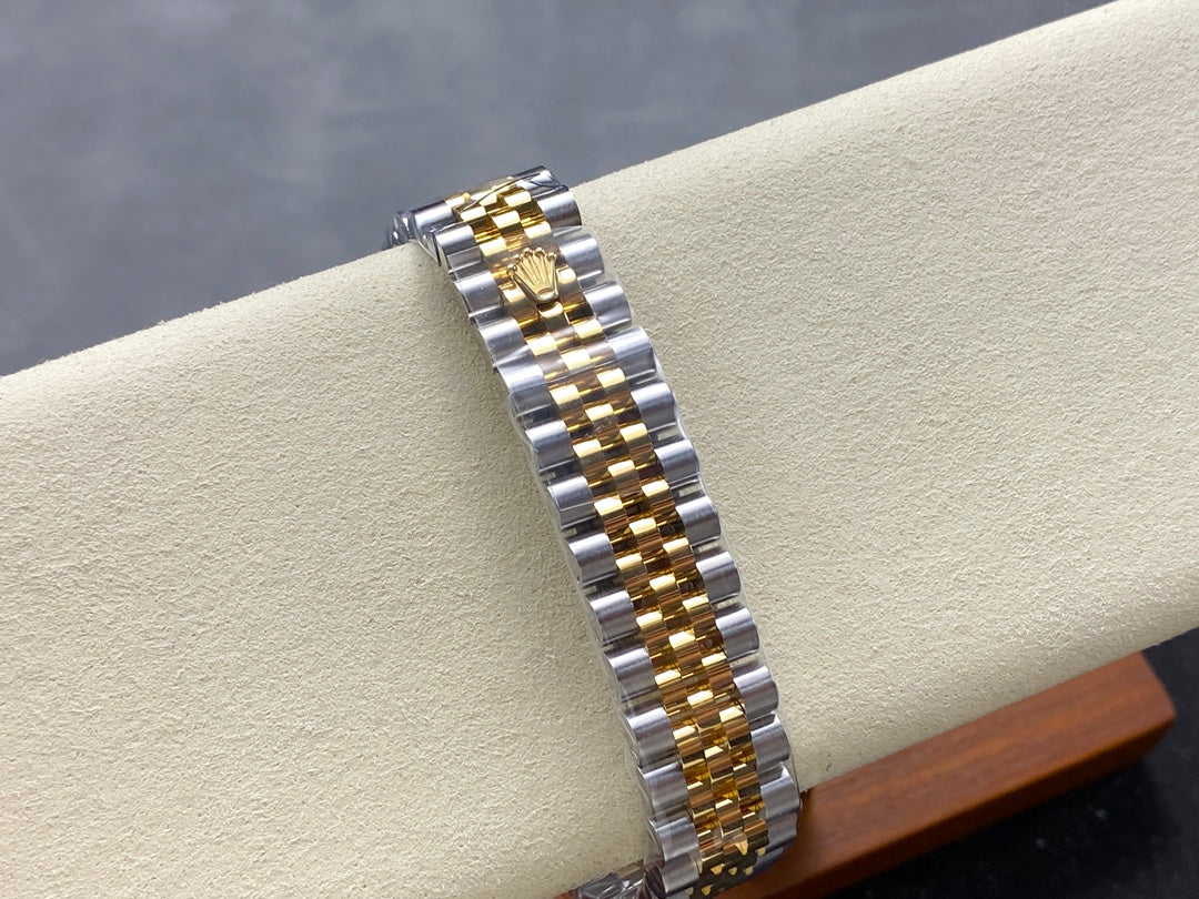 Datejust 31mm Yellow Gold Steel Diamond Bezel Champagne Dial Diamond +ŞEFAF KARGO