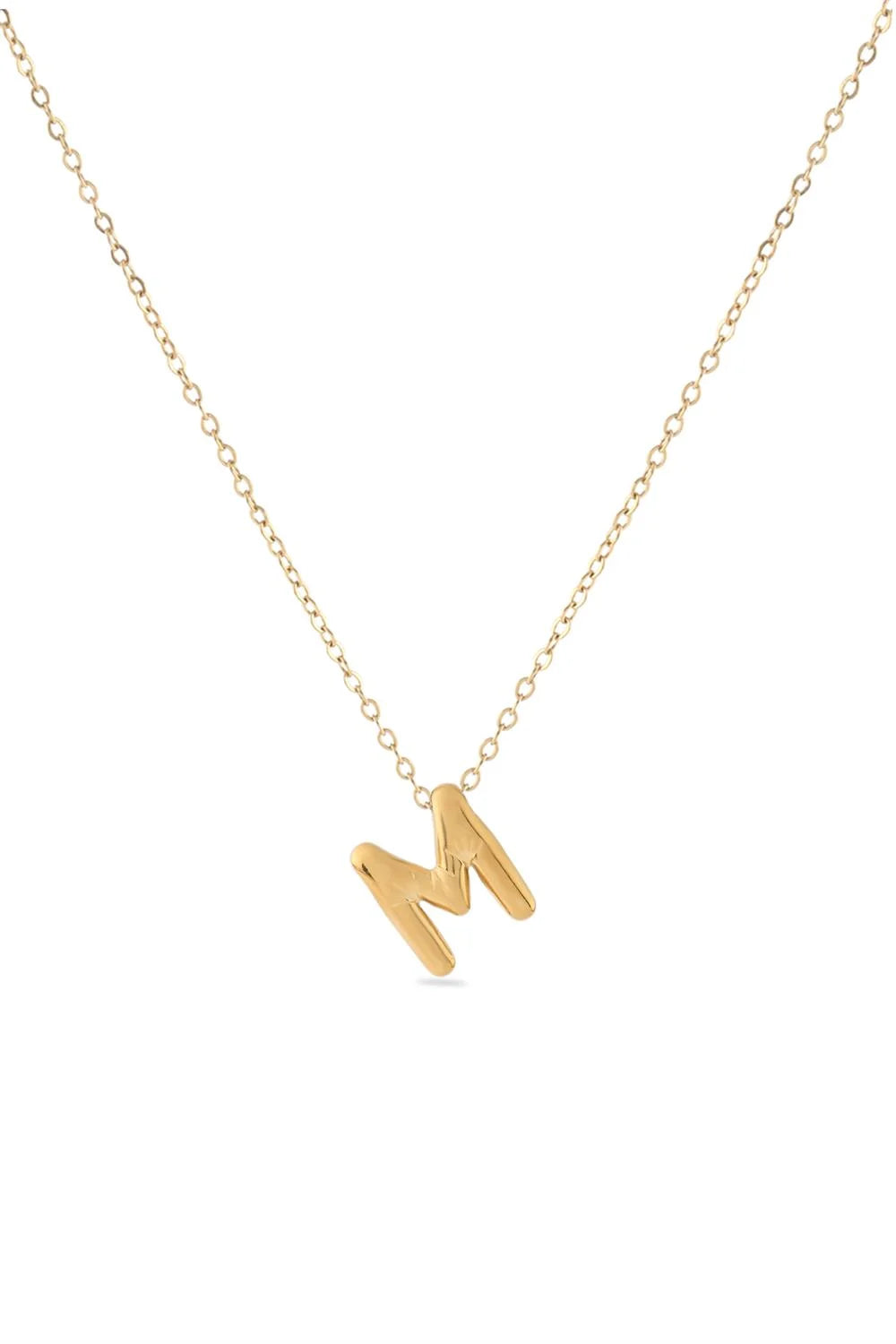 Çelik Harf Kolye 45CM