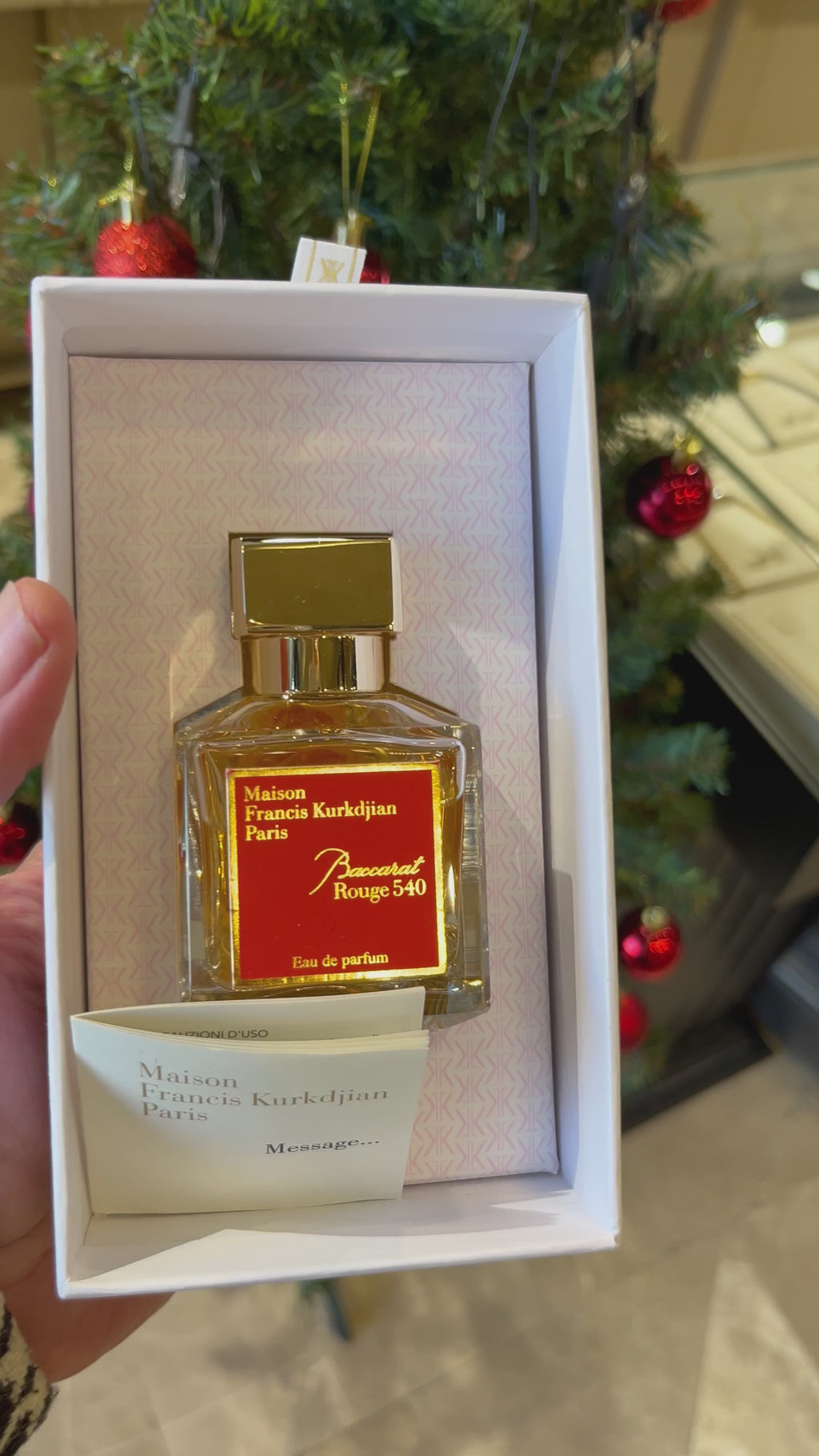 Baccarat Rouge 540 Extrait de Parfum Erkek Ve Bayan 50ml