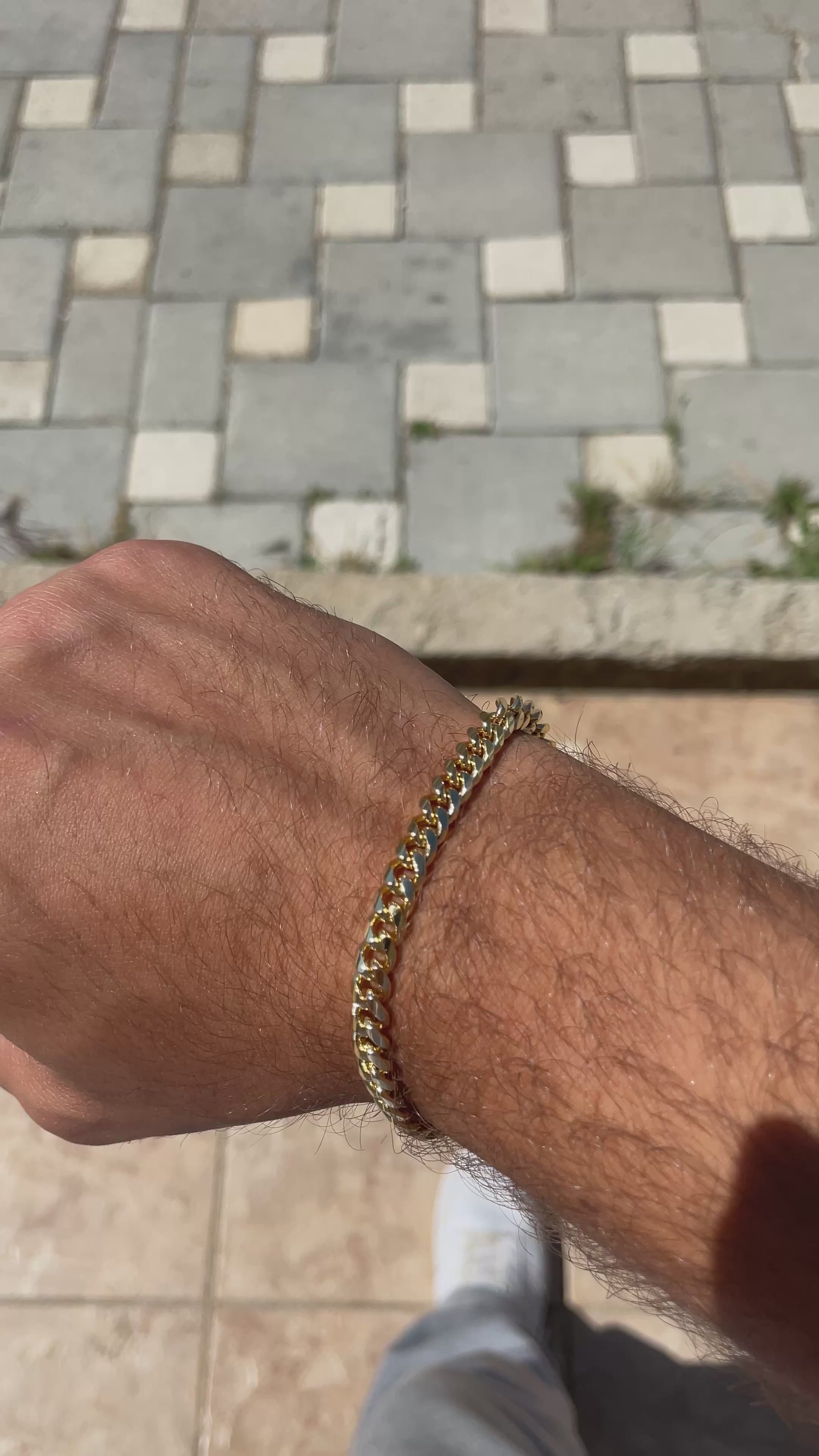 Zirkon Taşlı - premium bileklik