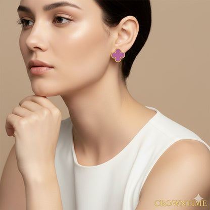 VAN CLEEF  ALHAMBRA KÜPE- ALTIN/LİLA