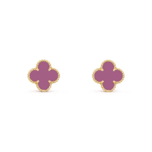 VAN CLEEF  ALHAMBRA KÜPE- ALTIN/LİLA