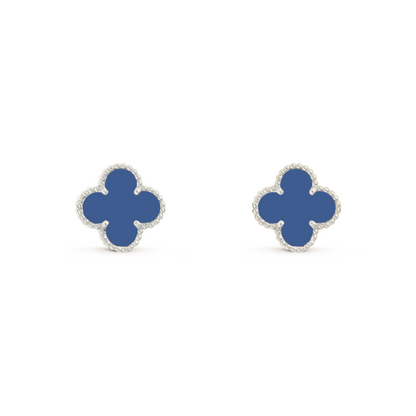 VAN CLEEF  ALHAMBRA KÜPE - GÜMÜŞ/MAVİ