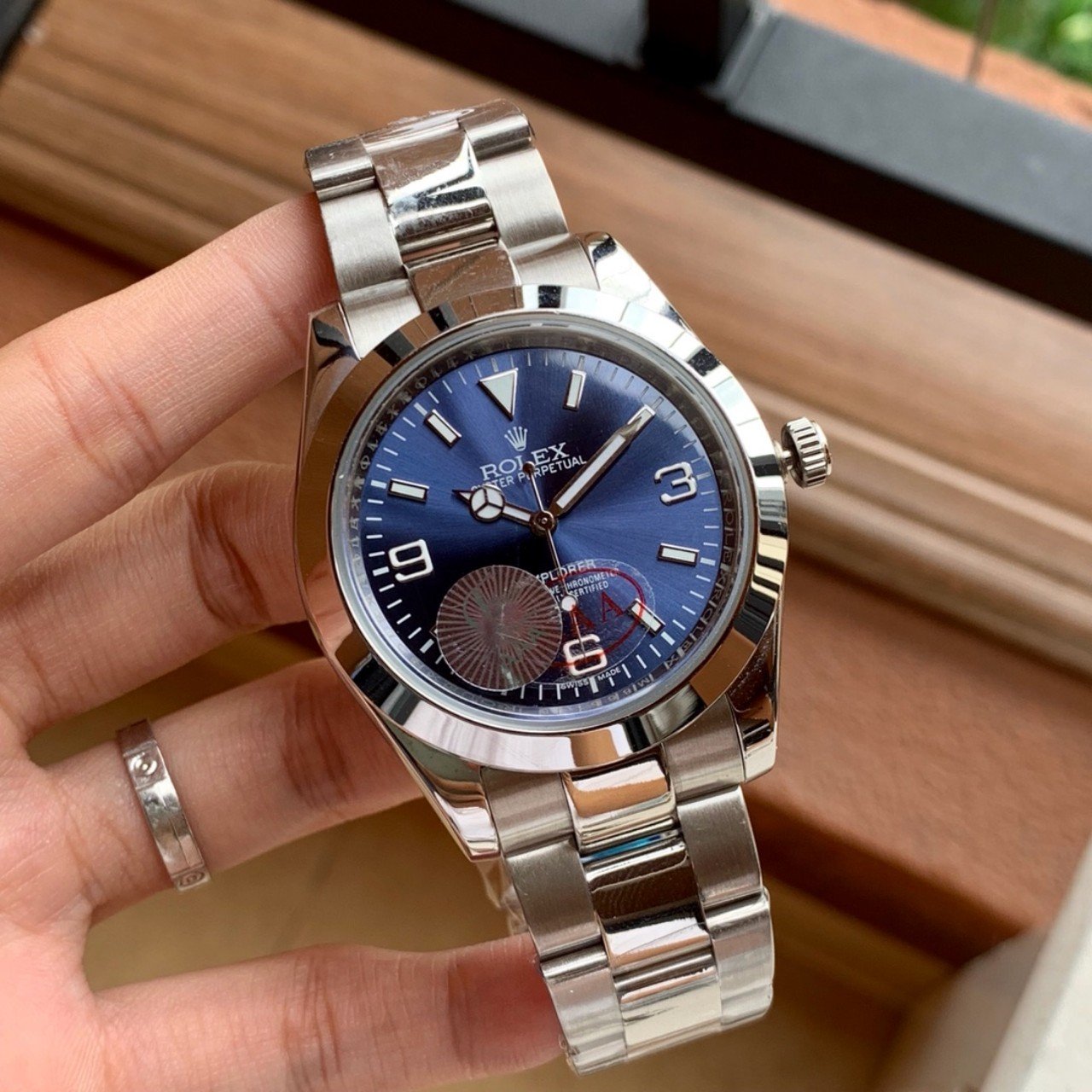 EXPLORER STAINLESS STEEL OYSTER BRACELET+ŞEFAF KARGO